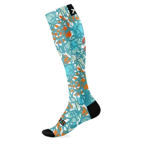 Overlay Knee High Socks