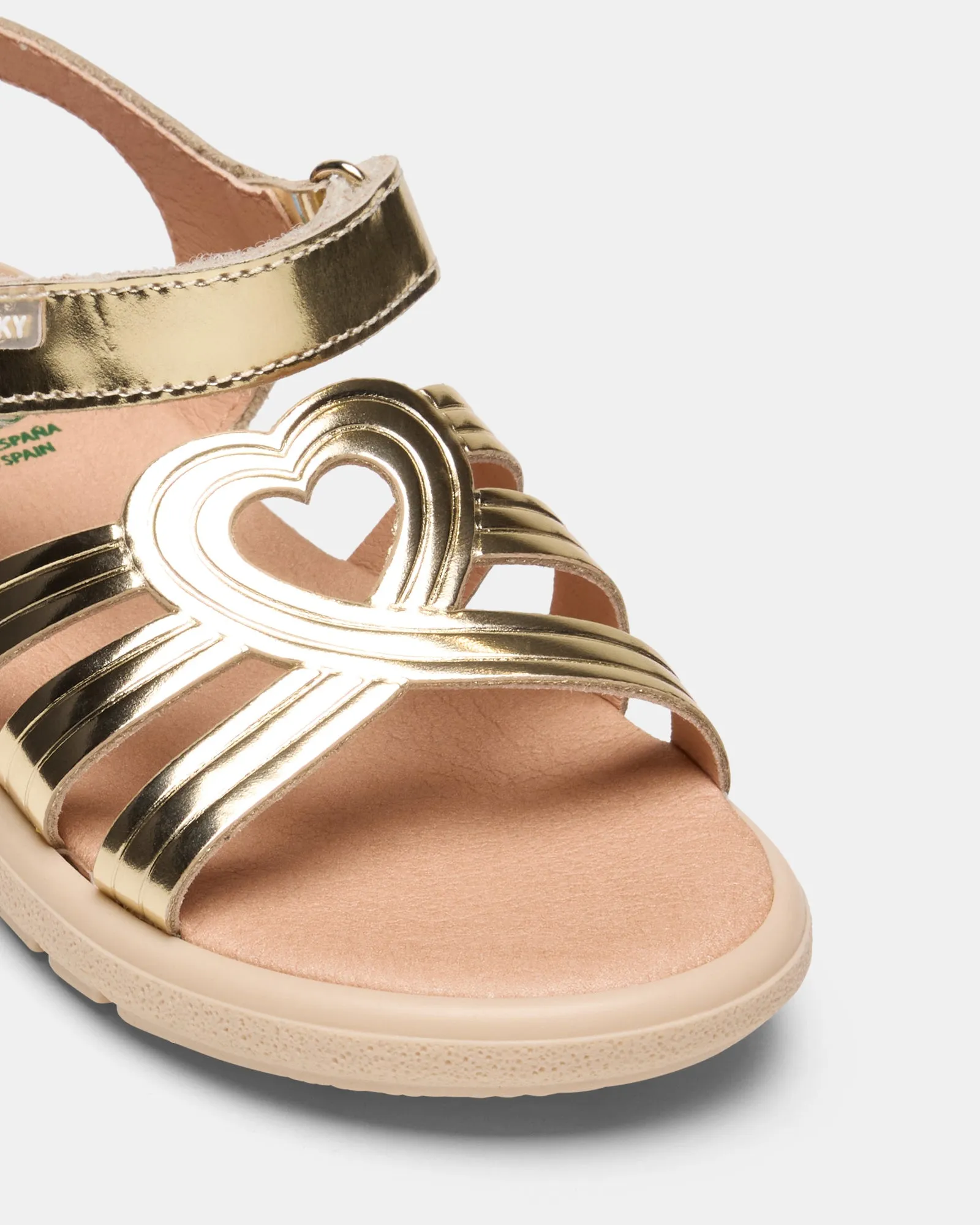 Panda Heart Sandal 4301 Yth Champagne