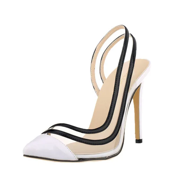 Plus Size Trendy Stiletto Pointed-Toe Nightclub Women's Shoes