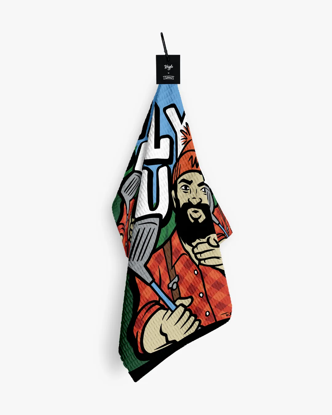 Prevent Double Bogey Magnetic Golf Towel - Adam Turman Collection