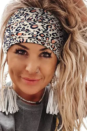 Print Running Sports Wide Headband