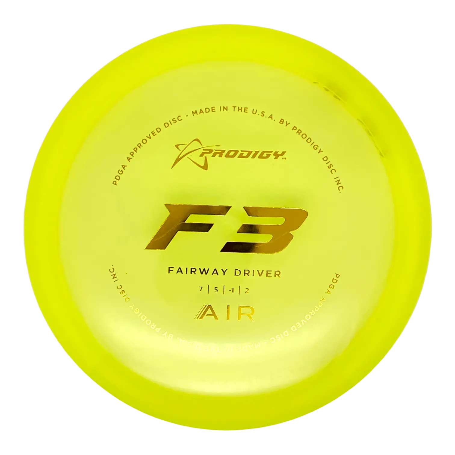 Prodigy F3 Fairway Driver - AIR Plastic