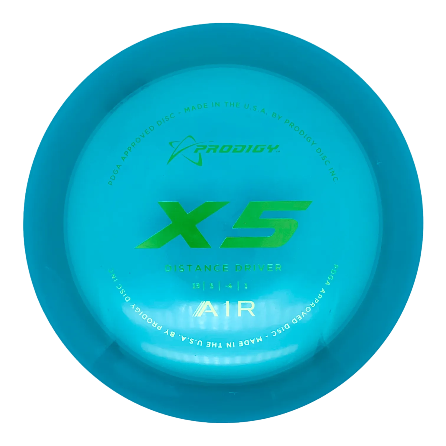 Prodigy X5 Distance Driver Disc - AIR Plastic