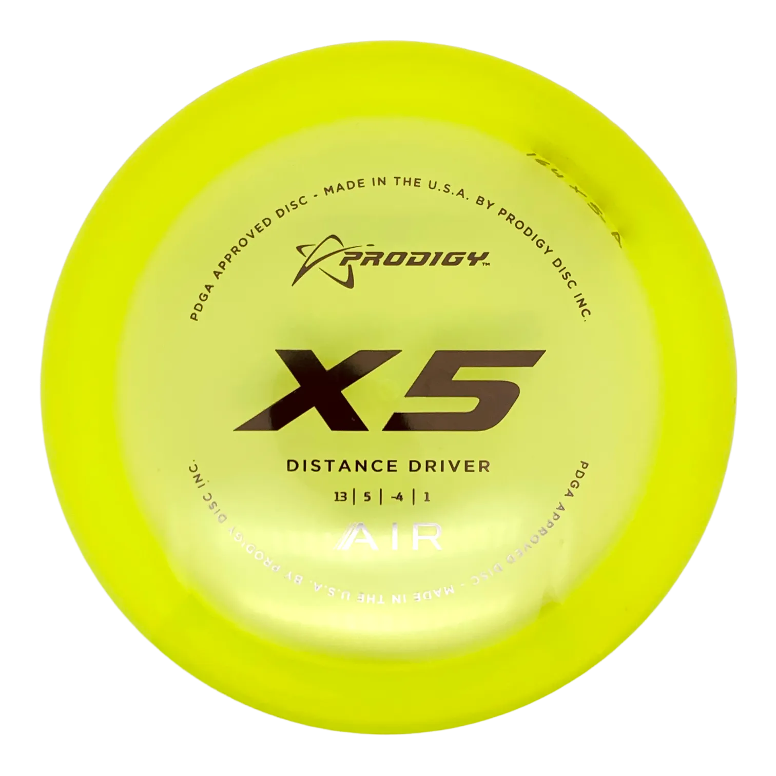Prodigy X5 Distance Driver Disc - AIR Plastic