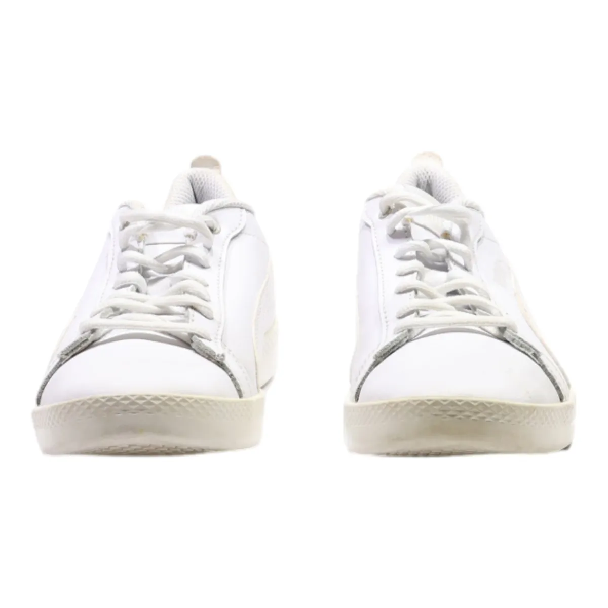 PUMA Smash 2022 Sneaker Trainers White Leather Womens UK 5