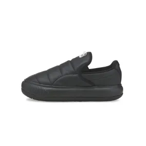 Puma Womens Suede Mayu Slip-On Ilth Wns Shoes 'Puma Black-Pristine'