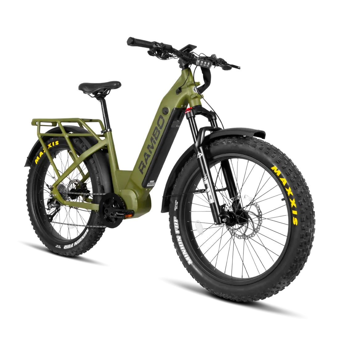 Rambo Rebel 2.0 | 1,000W BBSHD Ultra Quiet Motor | 9-Speed Gear System | Load Capacity 300 Lbs