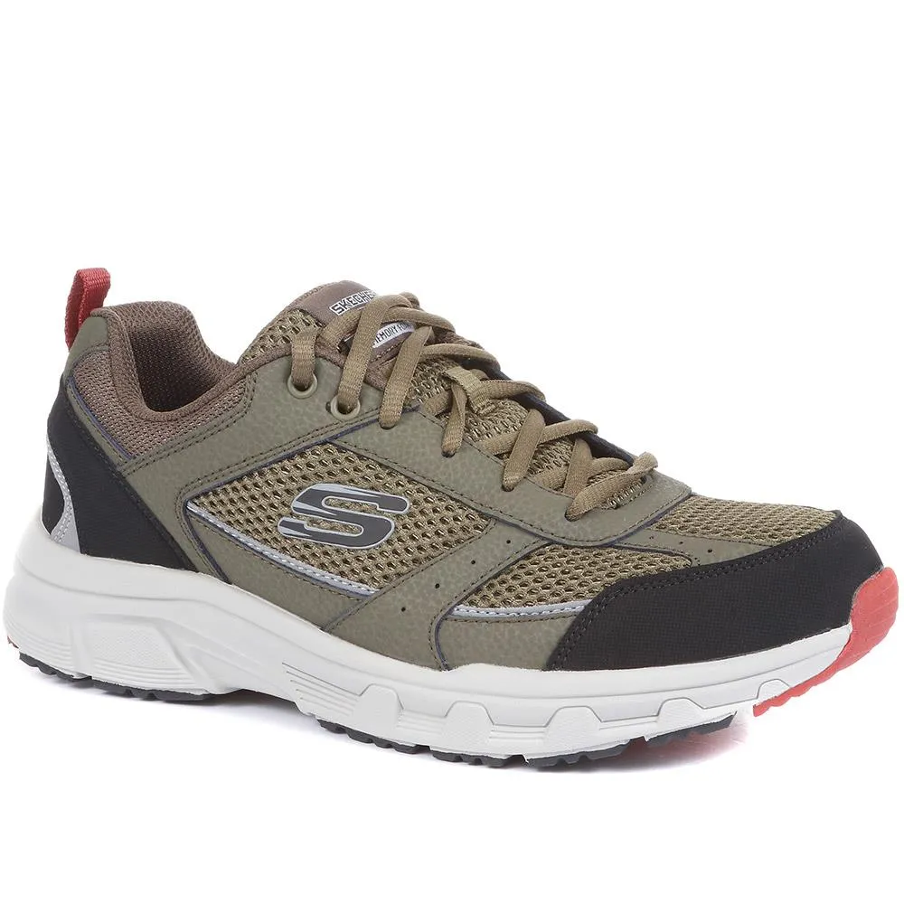 Relaxed Fit: Oak Canyon Lace-Up Trainers - SKE34109 / 321 131