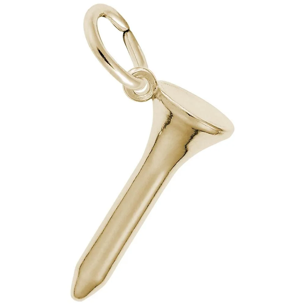 Rembrandt Charms - Golf Tee Charm - 3689
