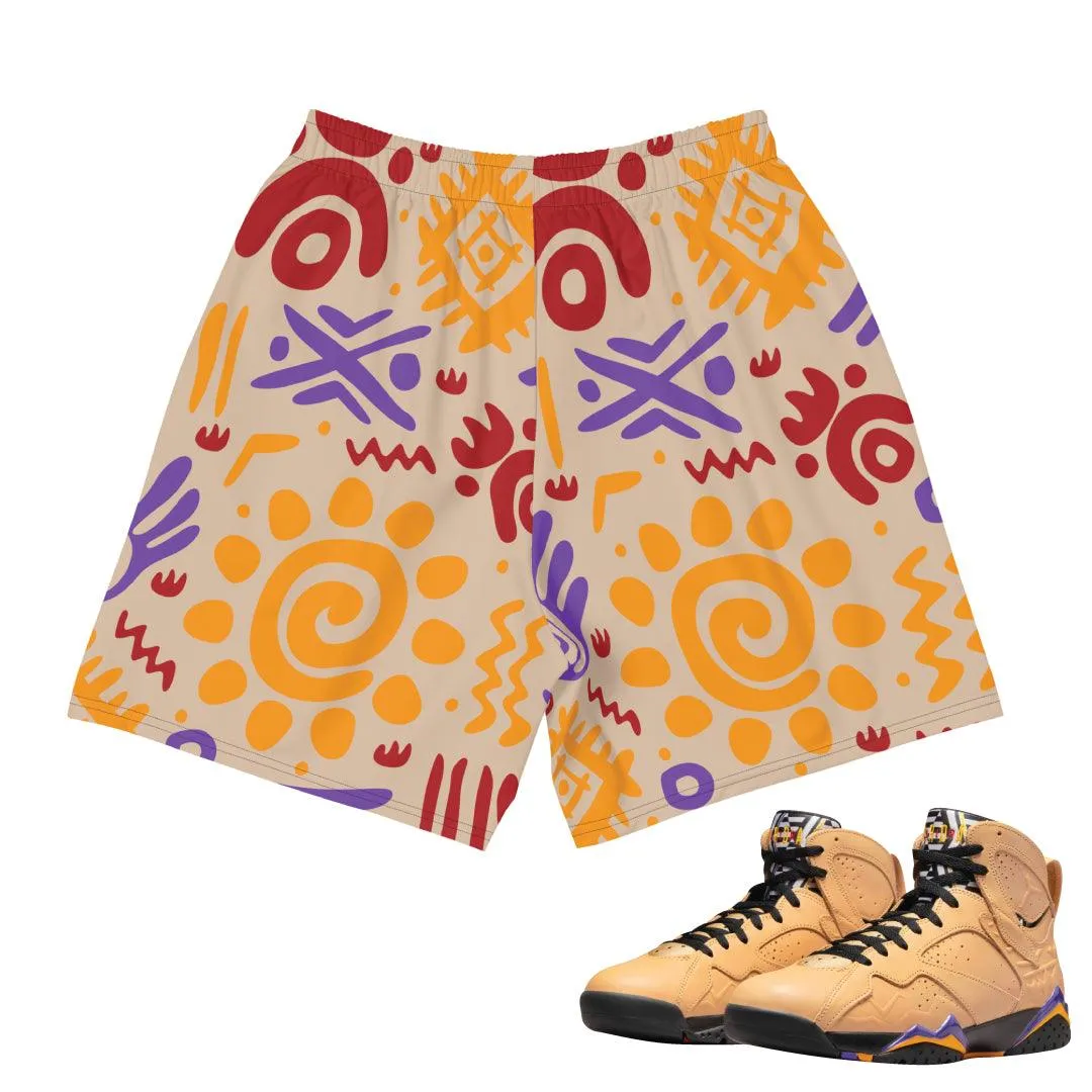 Retro 7 Afrobeats shorts