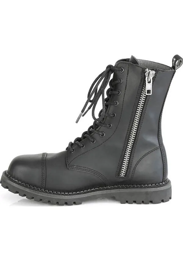 RIOT-10 [Black] | BOOTS [PREORDER]