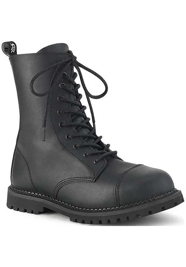 RIOT-10 [Black] | BOOTS [PREORDER]