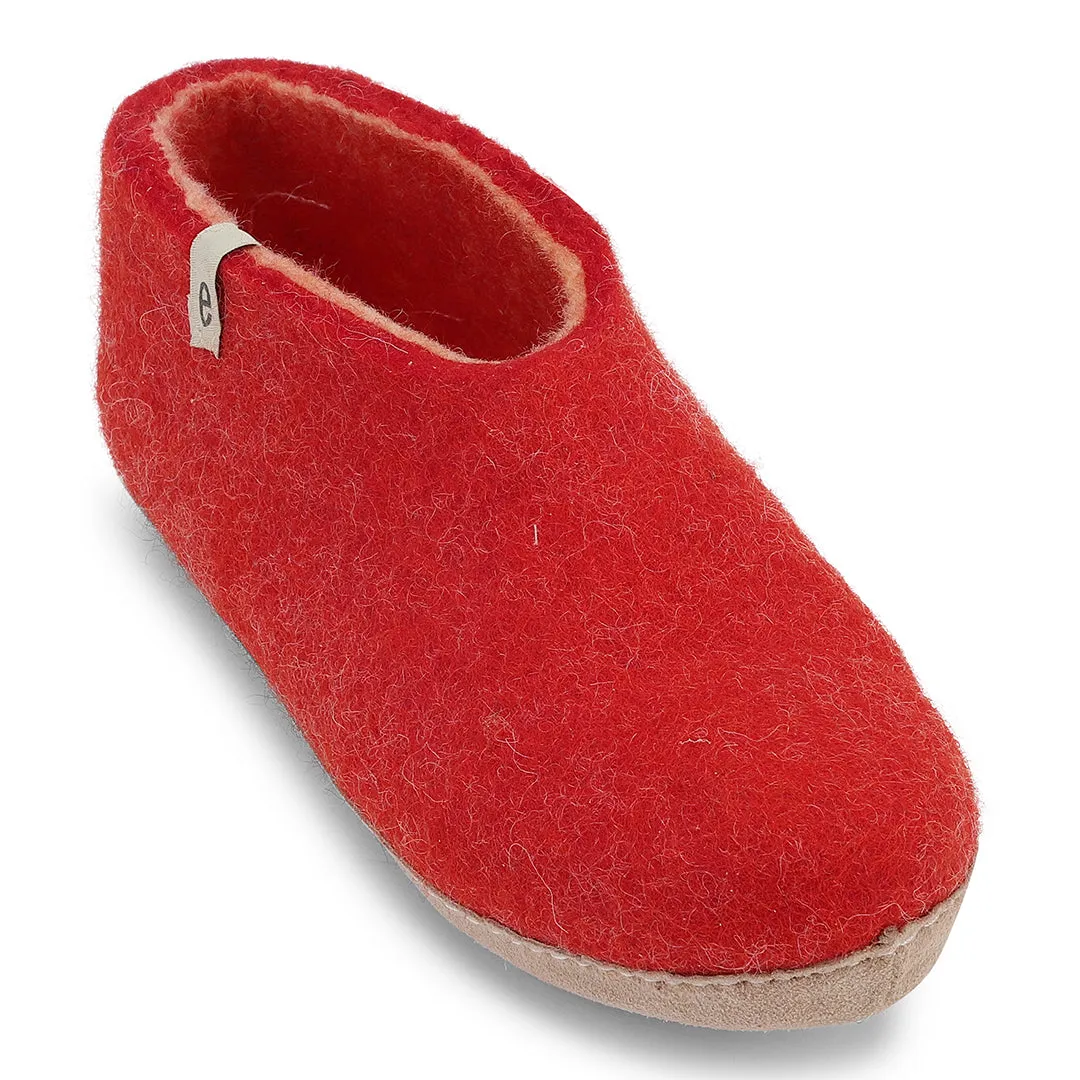 Rusty Red Fair Trade Indoor Shoe