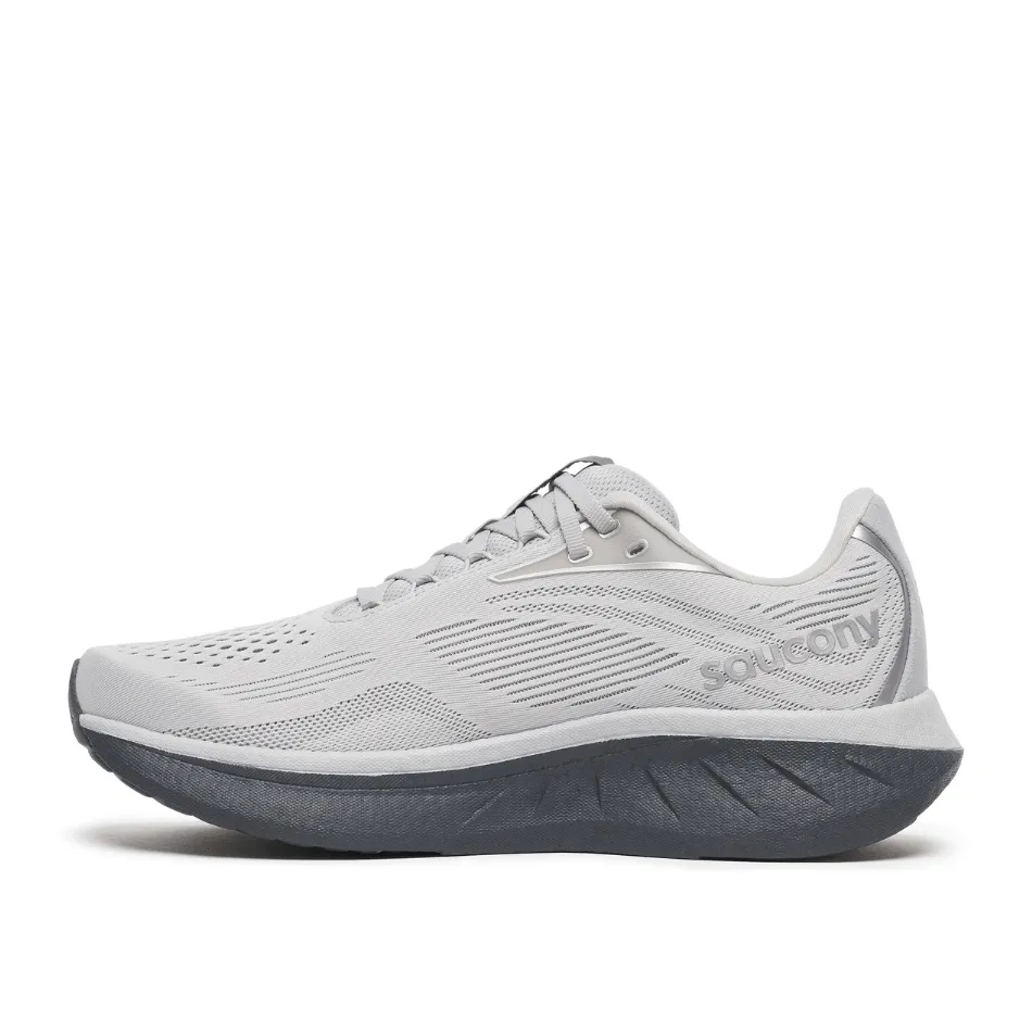 Saucony Men's Ride 18 Running Shoes in Cloud/Shadow SS25 - Online Exclusive