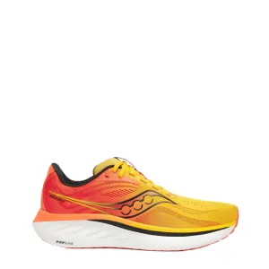 Saucony Men's Ride 18 Running Shoes in Pollen/Pepper SS25