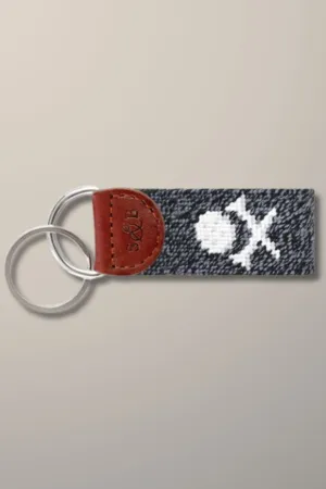 SCRATCH GOLF KEY FOB - HEATHERED BLACK