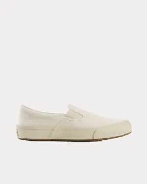 Sidegoa Canvas Natural Slip On Sneakers