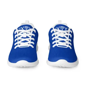 Sixty Eight 93 Logo White Blue Women’s Athletic Shoes