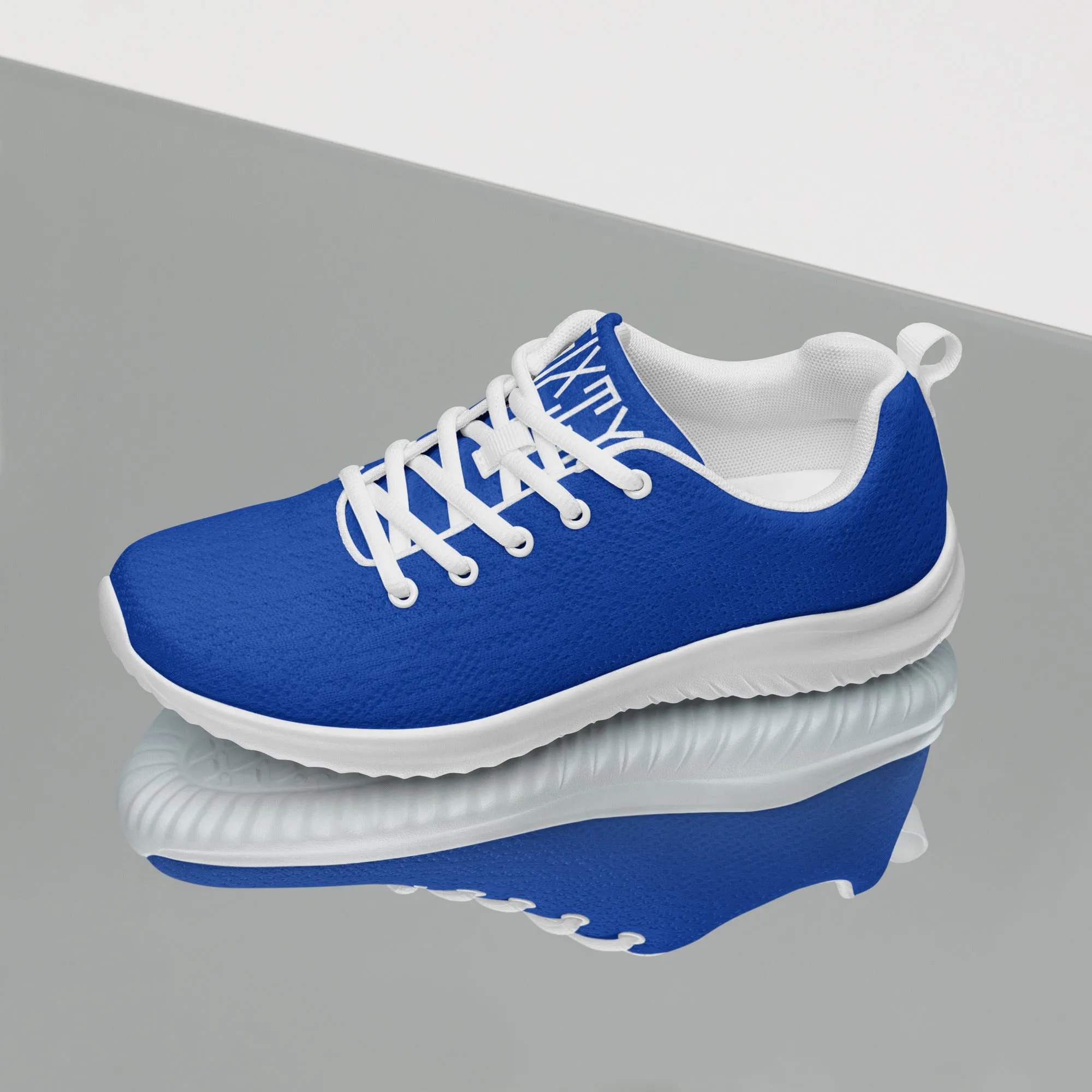 Sixty Eight 93 Logo White Blue Women’s Athletic Shoes