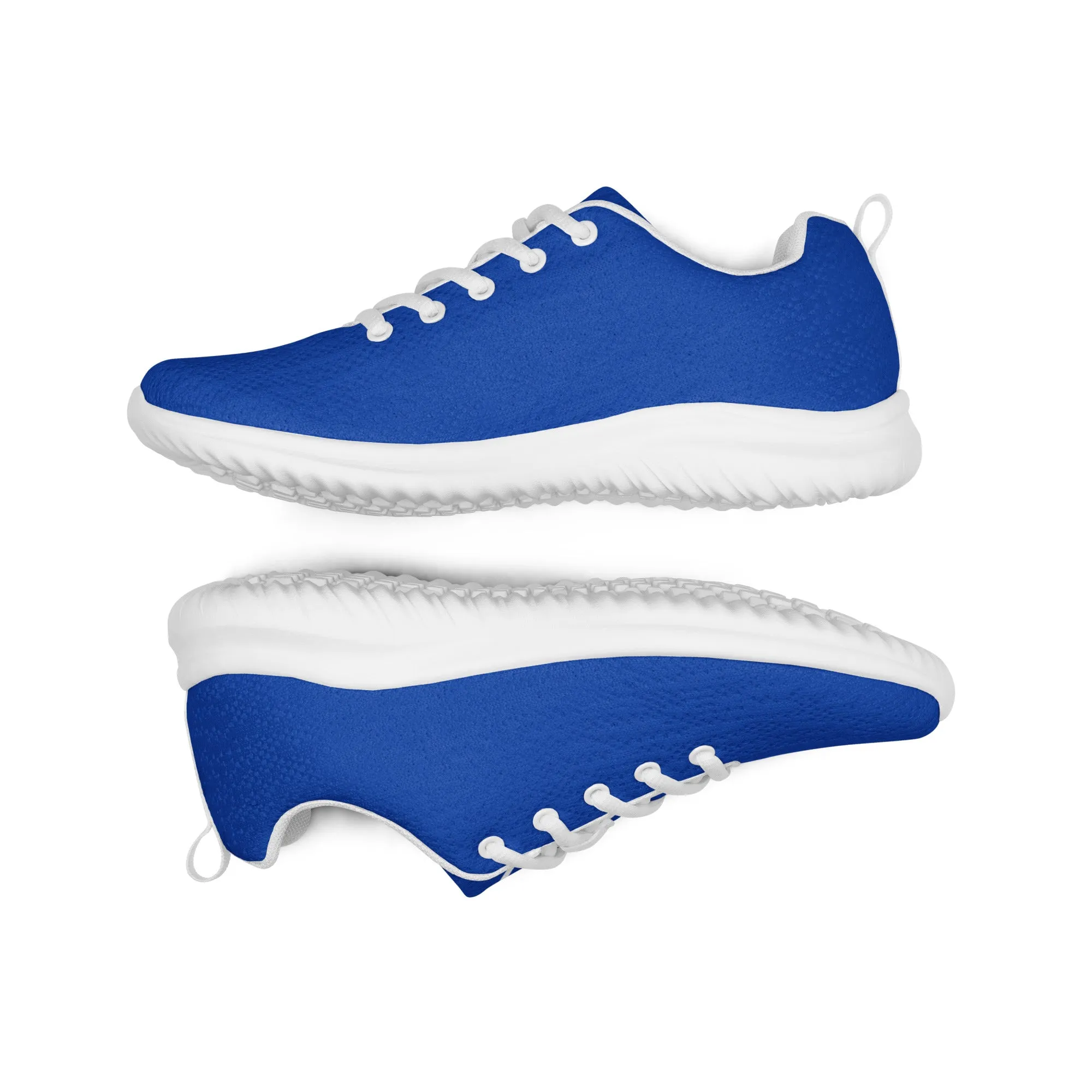 Sixty Eight 93 Logo White Blue Women’s Athletic Shoes