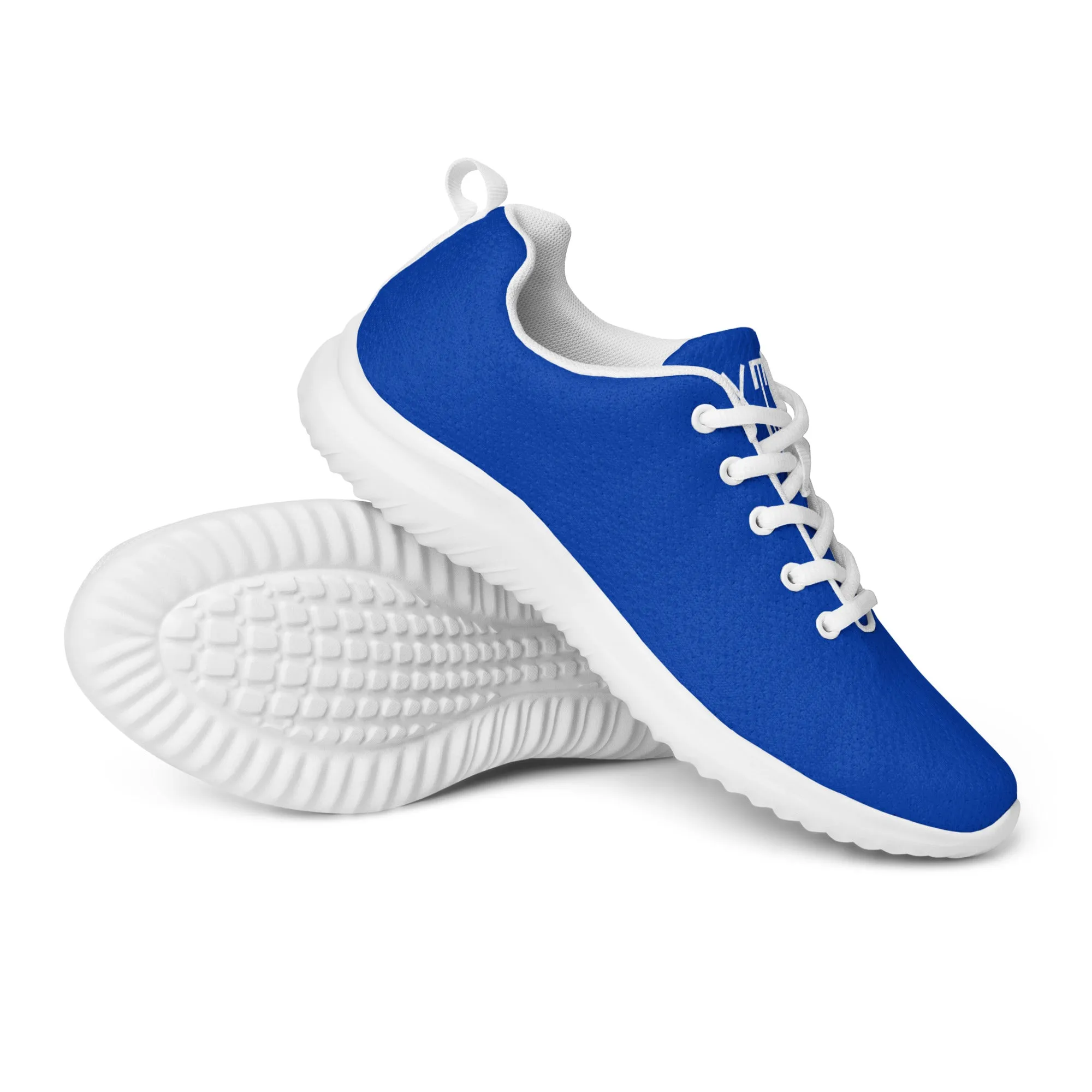 Sixty Eight 93 Logo White Blue Women’s Athletic Shoes
