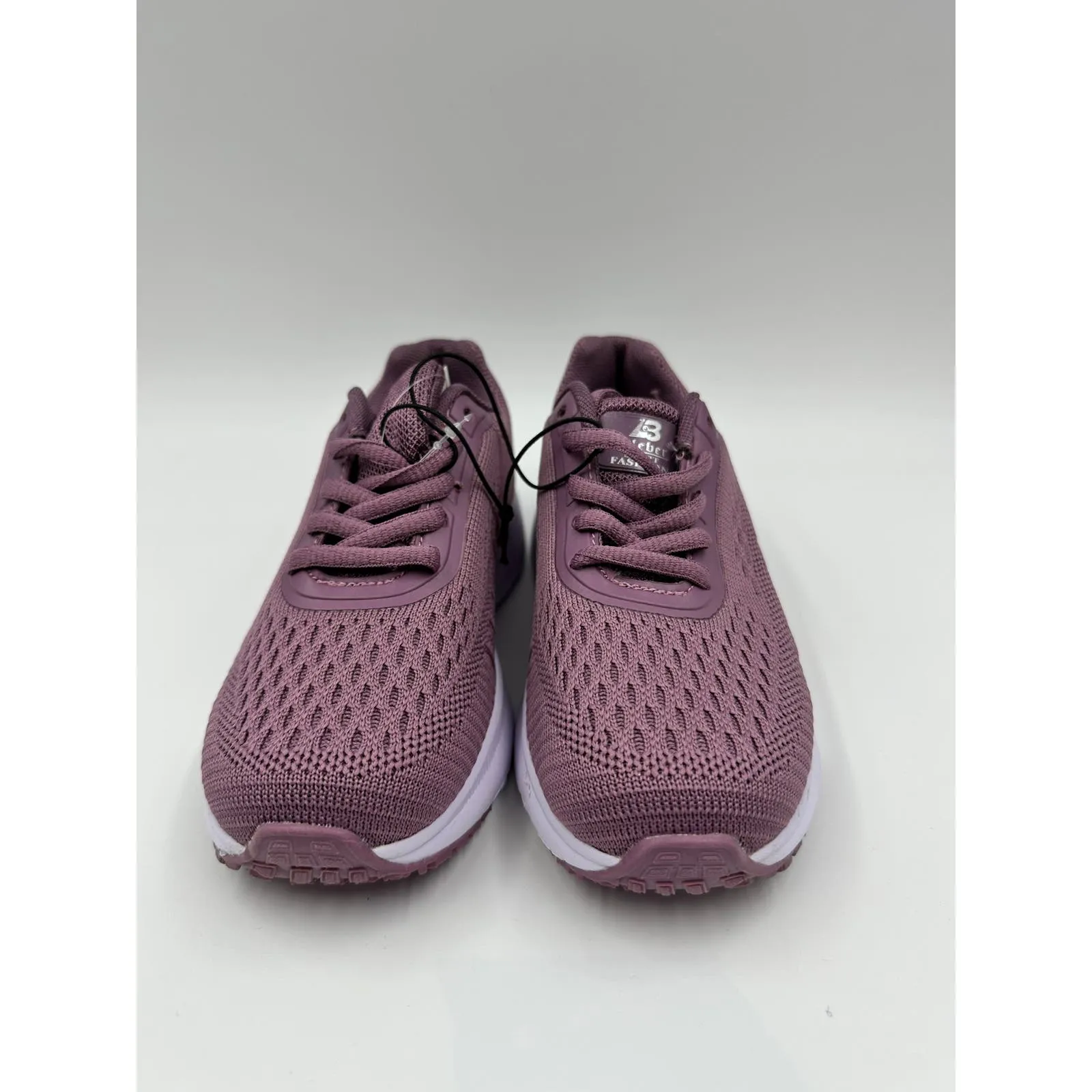 Small Kid Size 13, Purple Sneaker, White Sole & Laces with a Plum Purple Color
