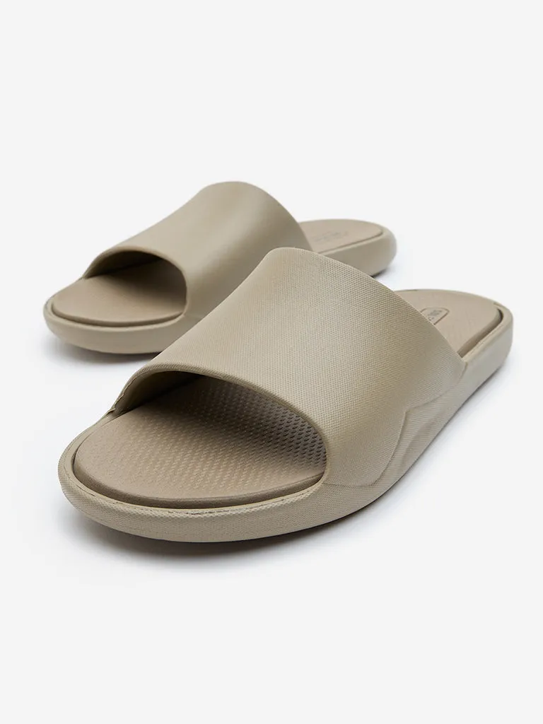 SOLEPLAY Taupe Solid Pool Slides