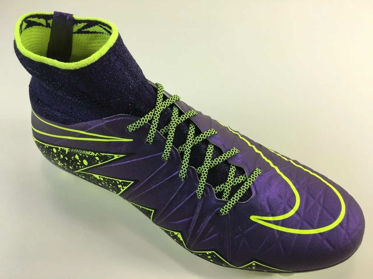 SR4U Laces Grid Black/Neon Yellow Premium
