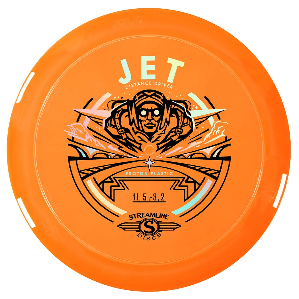 Streamline Proton Jet Disc