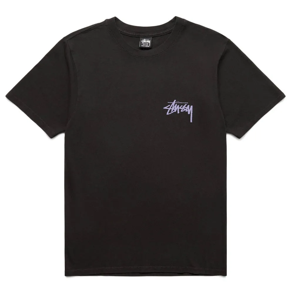 Stussy Skate Posse Pigment Dyed Tee Black