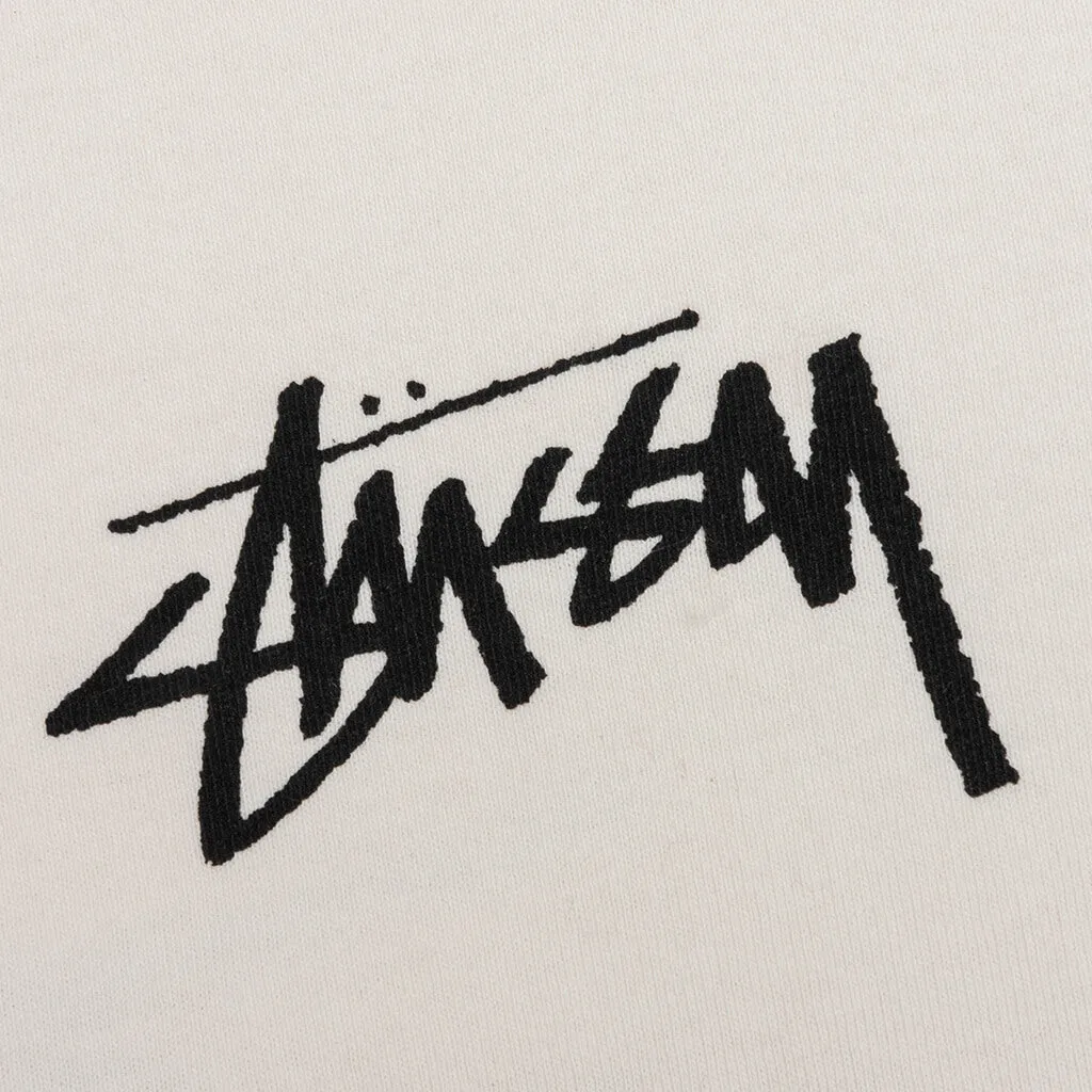 Stussy Skate Posse Pigment Dyed Tee White