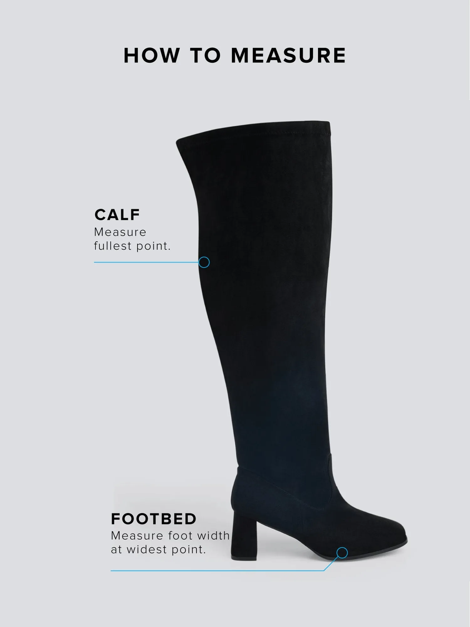 Suidi Faux Suede Thigh-High Boots - Nadia x FTF