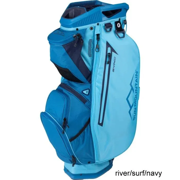 Sun Mountain 2024 Sync Cart Golf Bag - Free Personalization