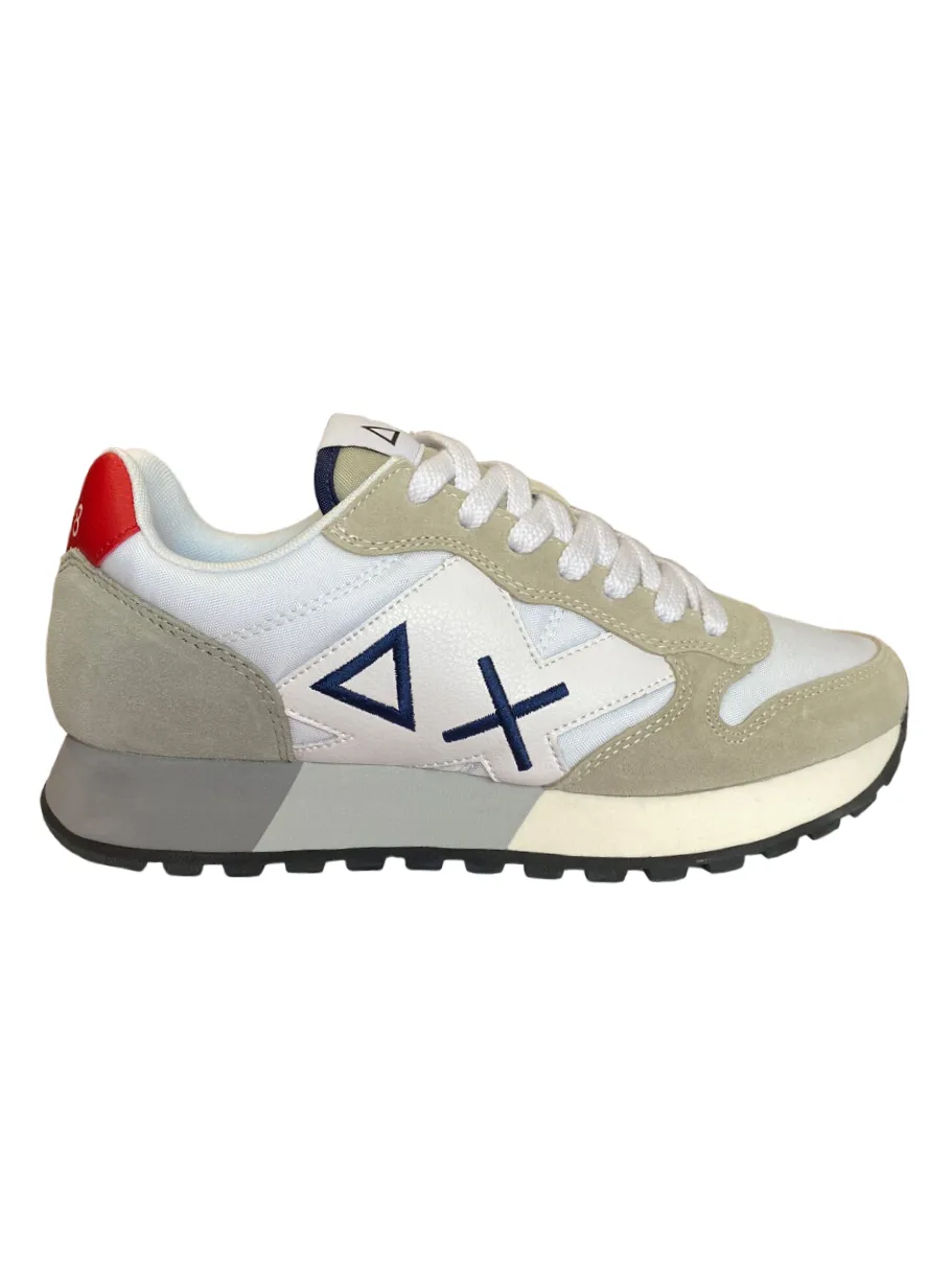 Sun68 sneakers da uomo Jaki Solid Z33111 07 bianco