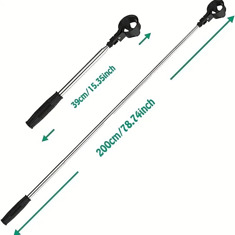 Telescopic Stainless Steel Golf Ball Retriever  Essential Golf Accessory