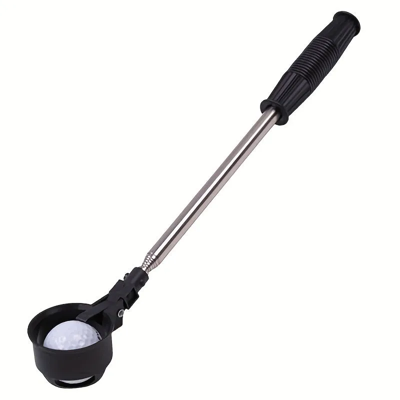 Telescopic Stainless Steel Golf Ball Retriever  Essential Golf Accessory