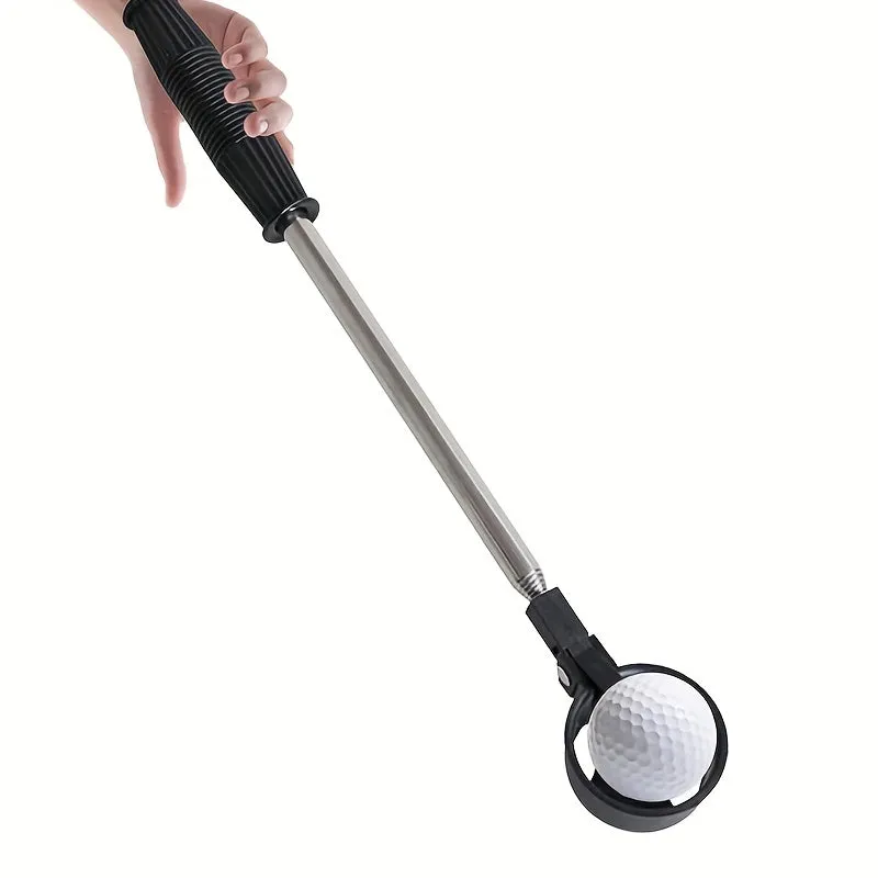 Telescopic Stainless Steel Golf Ball Retriever  Essential Golf Accessory