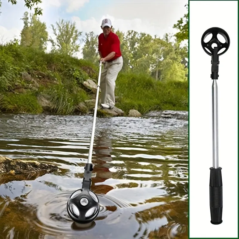 Telescopic Stainless Steel Golf Ball Retriever  Essential Golf Accessory