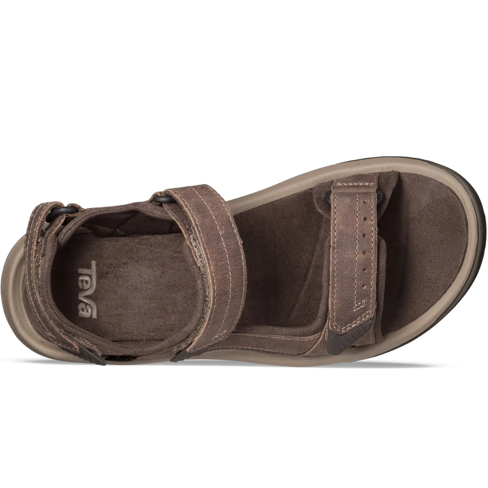 Teva Mens Langdon Walking Sandals  - Walnut