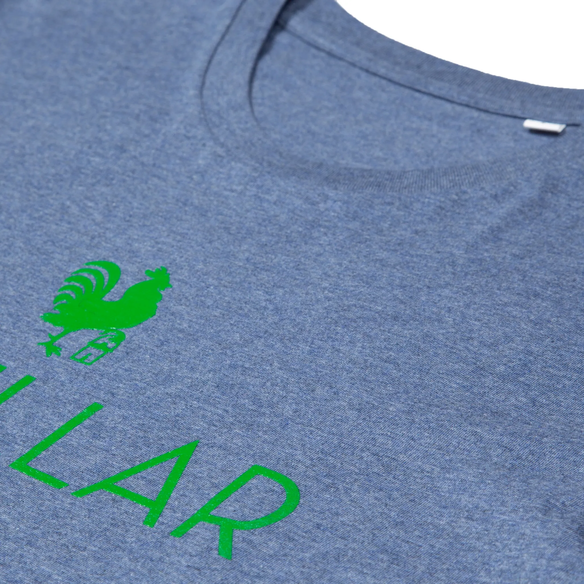 The McKellar T-Shirt - Heathered Blue