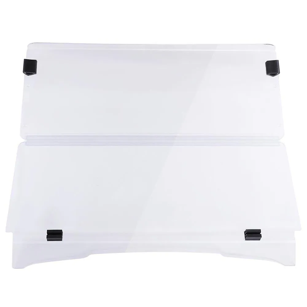TheLAShop EZGO TXT 1995-2013 Folding Acrylic Golf Cart Windshield Clear