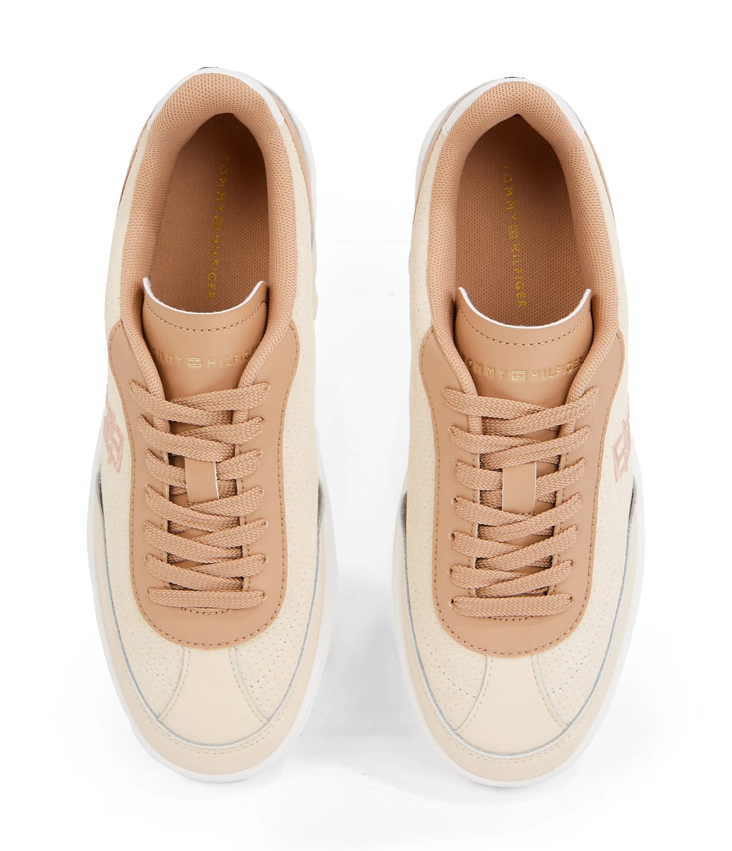 Tommy Hilfiger Womens Trainer Heritage Muslin/Claystone