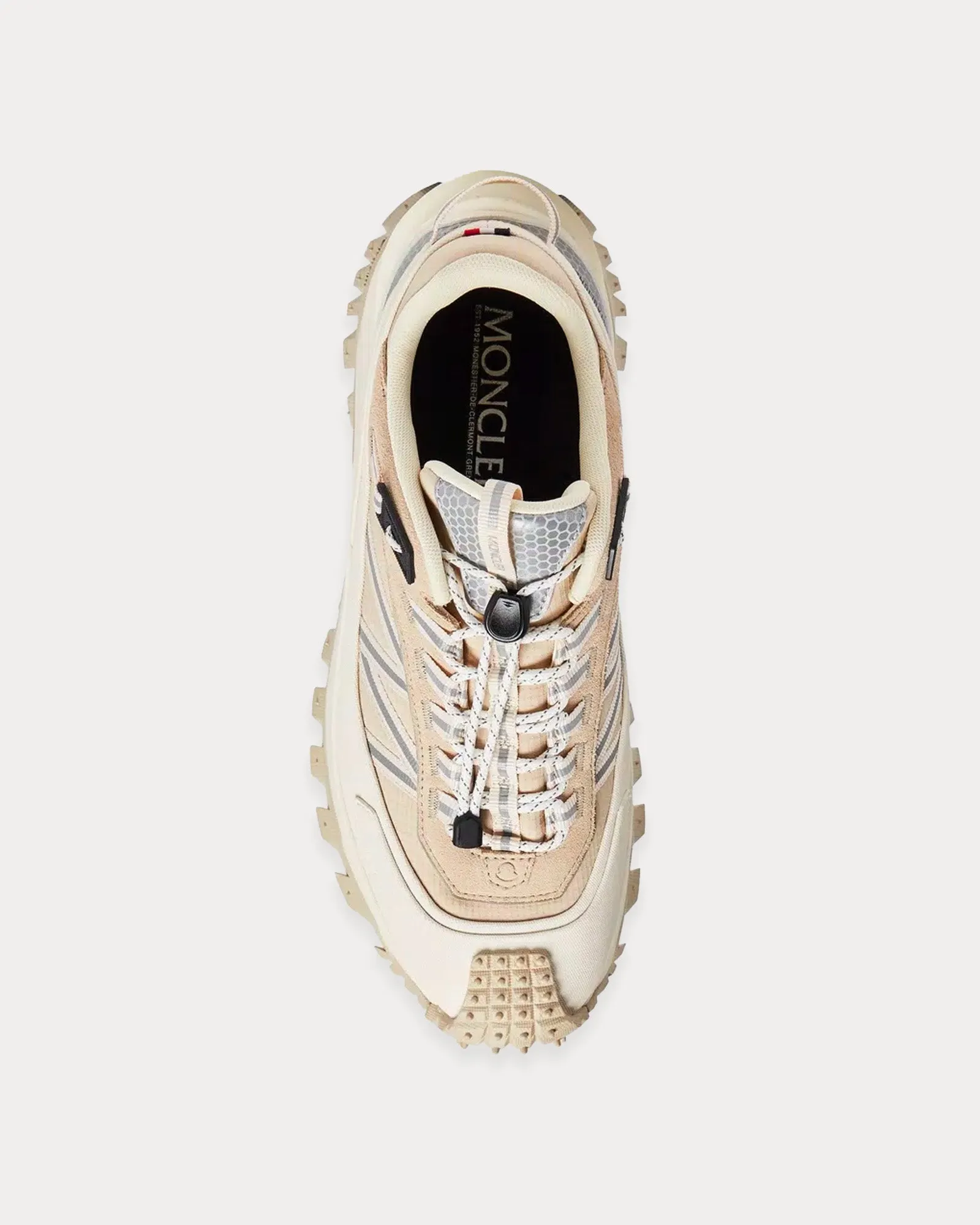 Trailgrip Suede & Ripstop Beige / White Low Top Sneakers