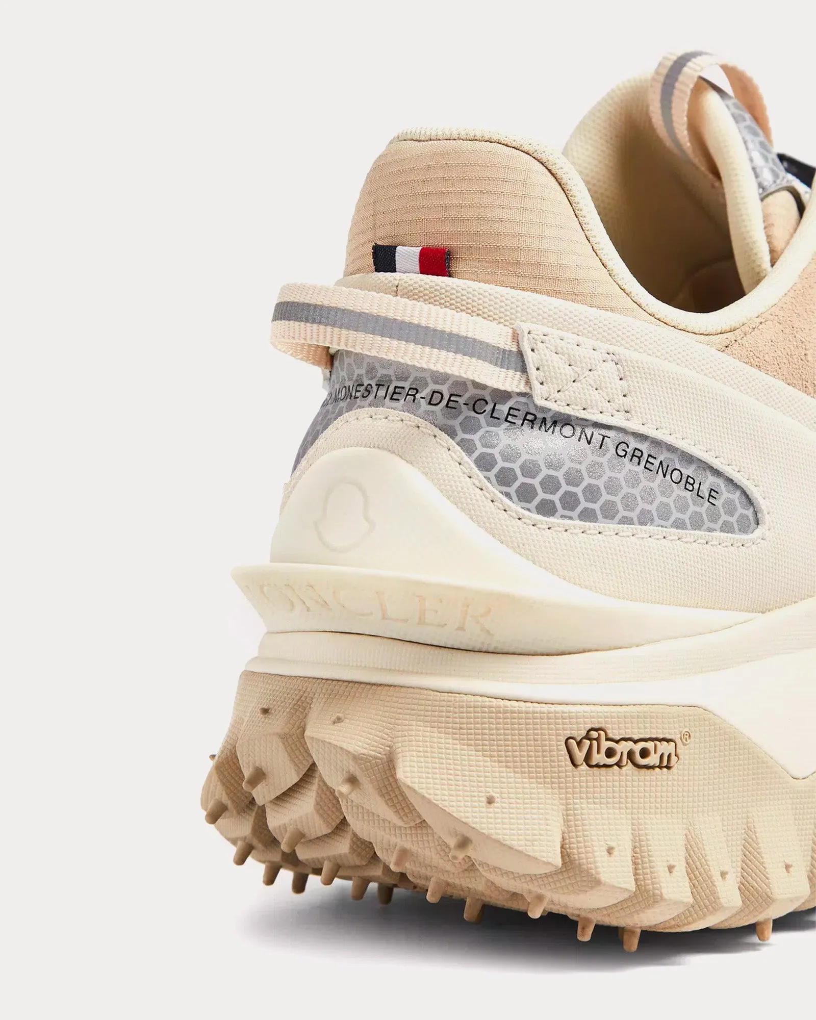 Trailgrip Suede & Ripstop Beige / White Low Top Sneakers