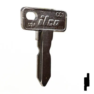 Uncut Key Blank | Club Car | CC1