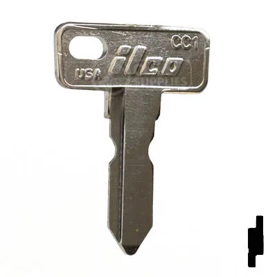 Uncut Key Blank | Club Car | CC1