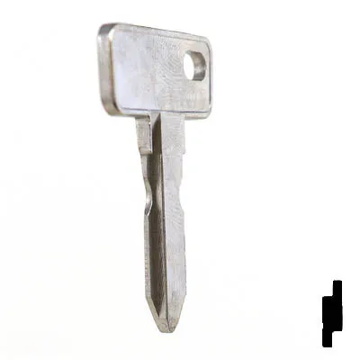 Uncut Key Blank | Club Car | CC1