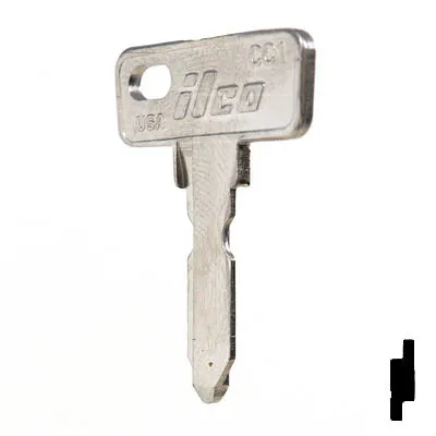 Uncut Key Blank | Club Car | CC1