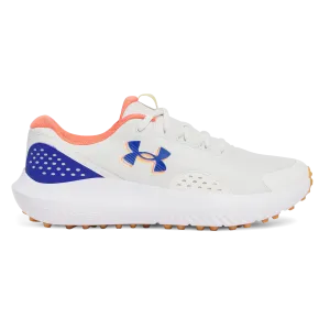 Under Armour Surge Spikeless Golf Shoes - White Clay/Royalte