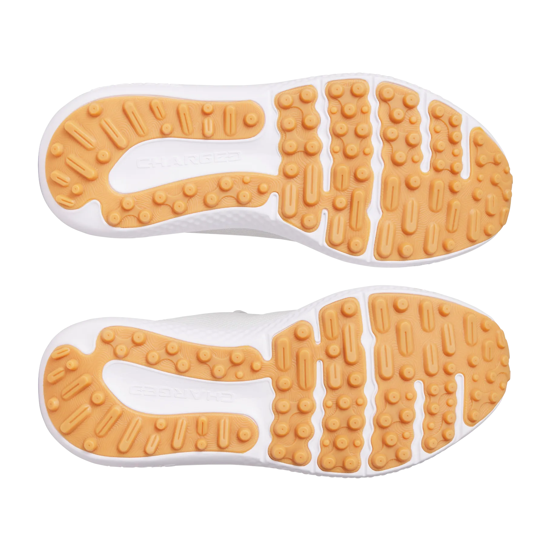 Under Armour Surge Spikeless Golf Shoes - White Clay/Royalte